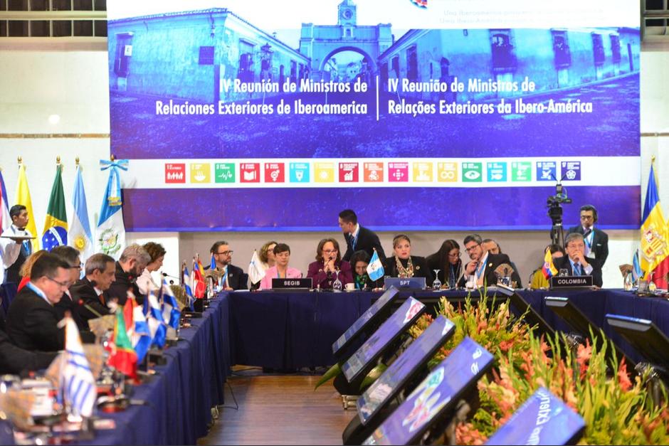 Cancilleres de Iberoam&eacute;rica analizan el cumplimiento de la agenda 2030 de Desarrollo Sostenible. (Foto: Jes&uacute;s Alfonso/Soy502)