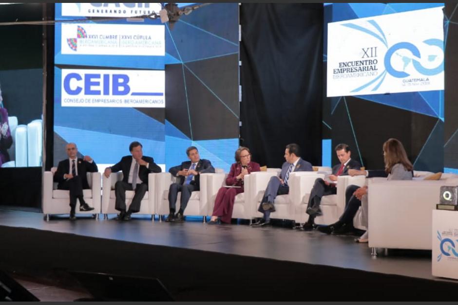 Presidentes y empresarios participaron en la 12 edici&oacute;n del Encuentro Empresarial 2018. (Foto: Prensa CACIF)