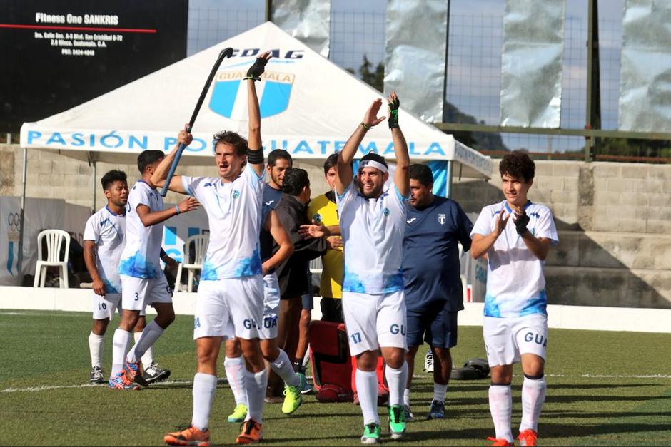 La Selección Masculina de Hockey de Guatemala se quedó con el título centroamericano. (Foto: CDAG)