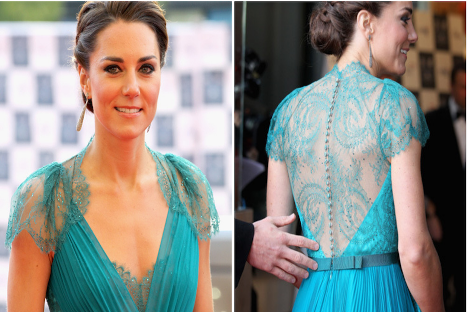Las transparencias en los vestidos de Kate Middleton han hecho que los ojos de la corona est&eacute;n puestos en ella. (Foto: Pictame.com)