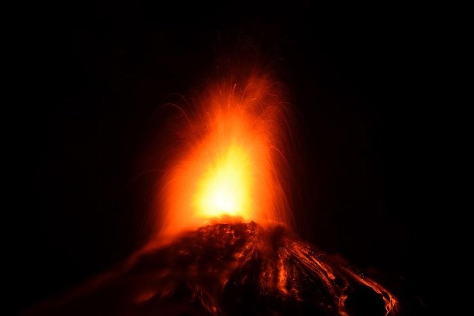 As&iacute; se ve la erupci&oacute;n del Volc&aacute;n de Fuego. (Foto: AFP)