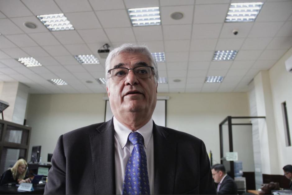 La audiencia de primera declaración de Carlos Vielmann continúa este lunes. (Foto: Wilder López/Soy502)