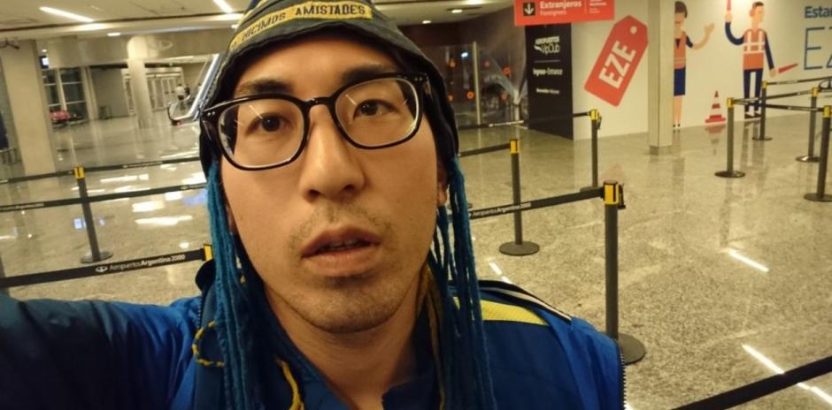 Isamu Kato es el aficionado japonés más famoso por alentar a Boca Juniors. (Foto: Facebook)