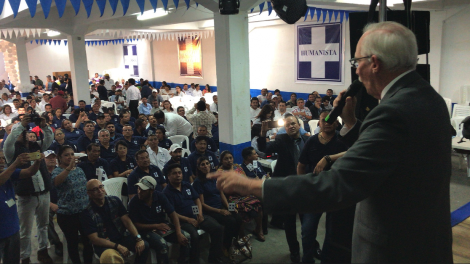 Mulet se perfila como el candidato presidencial del Partido Humanista. (Foto: cortesía José Castro)