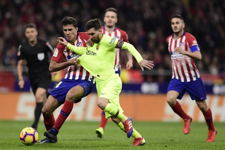Las jugadas de Messi durante en el partido contra el Atlético de Madrid han sido comentadas. (Foto: AFP)&nbsp;