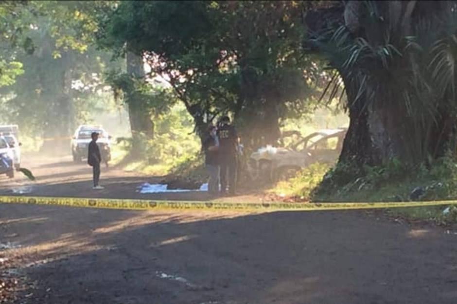 Investigadores ya se encuentran en el lugar para recabar evidencia. (Foto: captura pantalla)&nbsp;