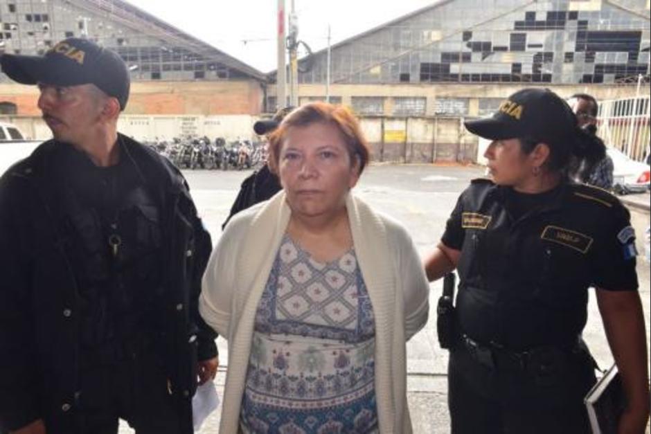 La hermana de Luis Gómez quedó ligada a proceso y en prisión preventiva. (Foto: archivo/Soy502)