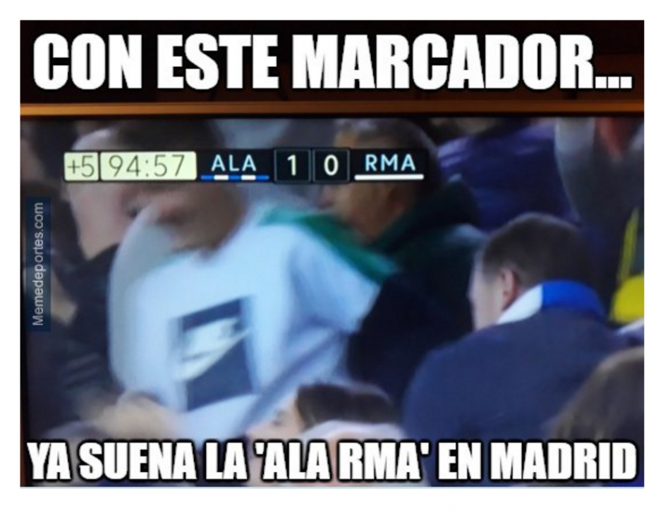 Las redes sociales se burlan del Madrid y con "memes" piden la dimisi&oacute;n del t&eacute;cnico. (Foto: captura pantalla)&nbsp;