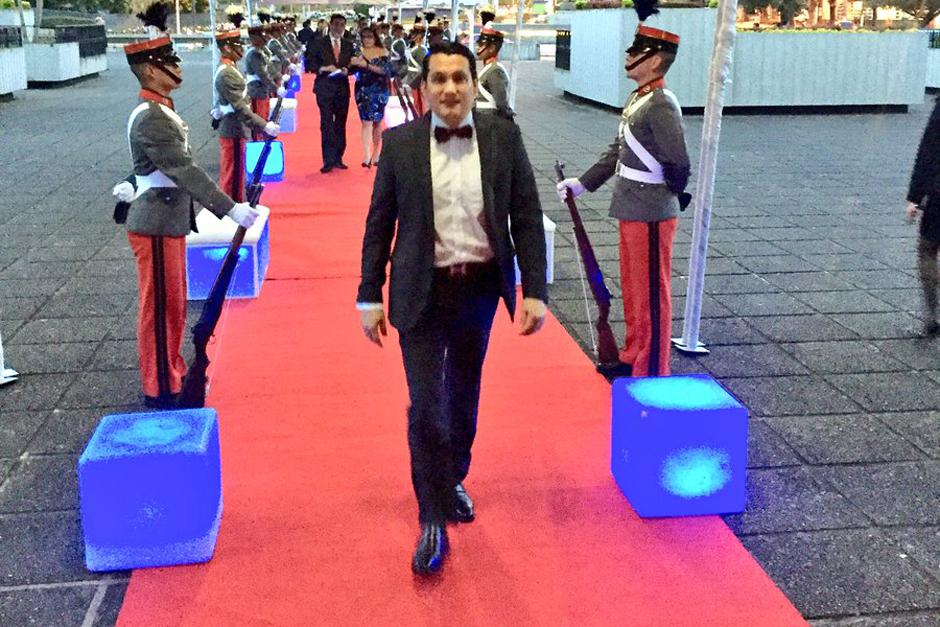 Fanuel Garc&iacute;a, director del Inacif, fue uno de los invitados al evento. (Foto: Organismo Judicial)