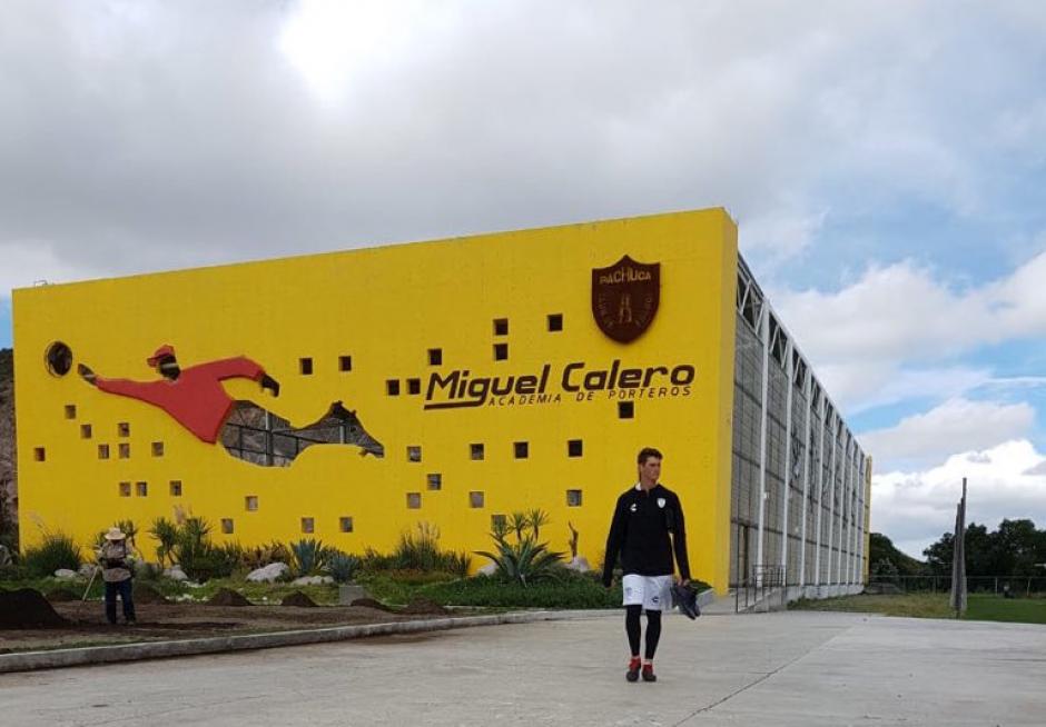 Nicholas Hagen y su segundo día en "la bella airosa" Pachuca. (Foto: @rojos_municipal)