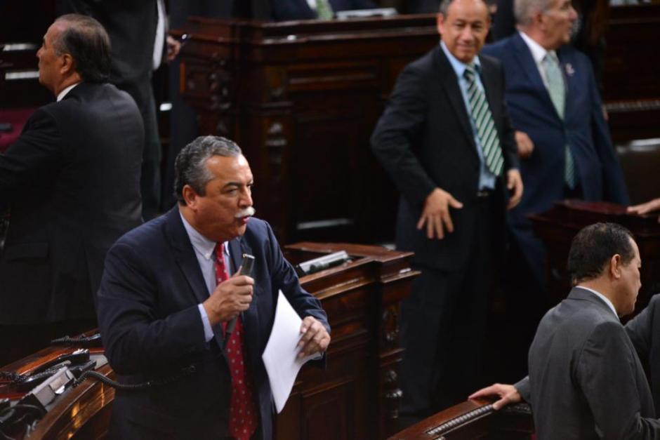 El diputado Manuel Conde hizo la propuesta. (Foto: Jesús Alfonso/Soy502)