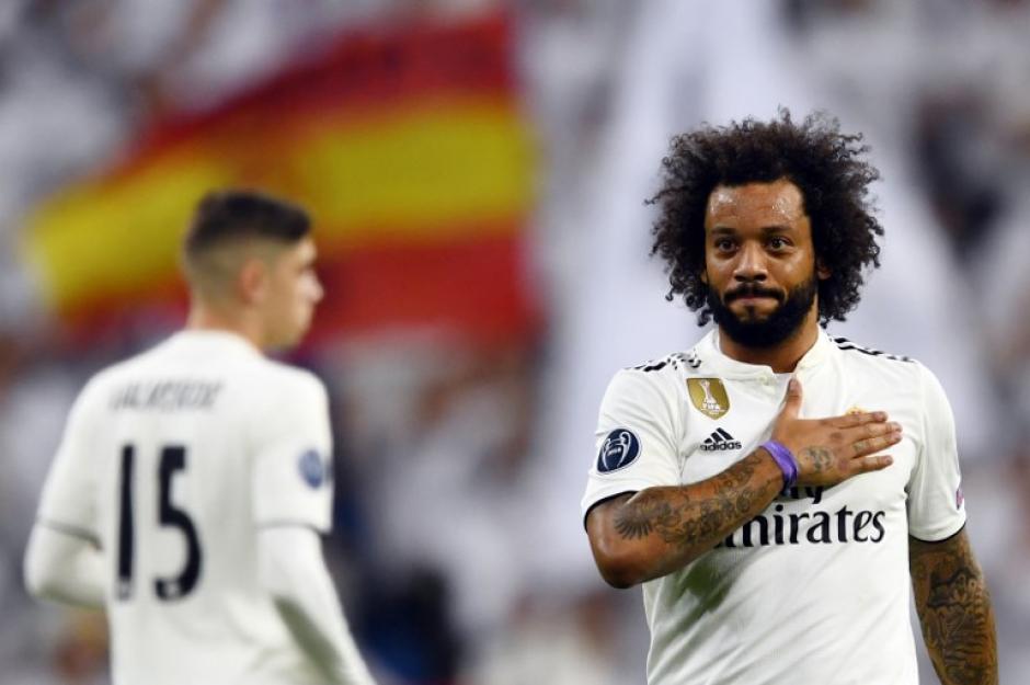 El brasileño Marcelo anotó el segundo gol del Madrid ante el&nbsp;Viktoria Plzeň. (Foto: AFP)