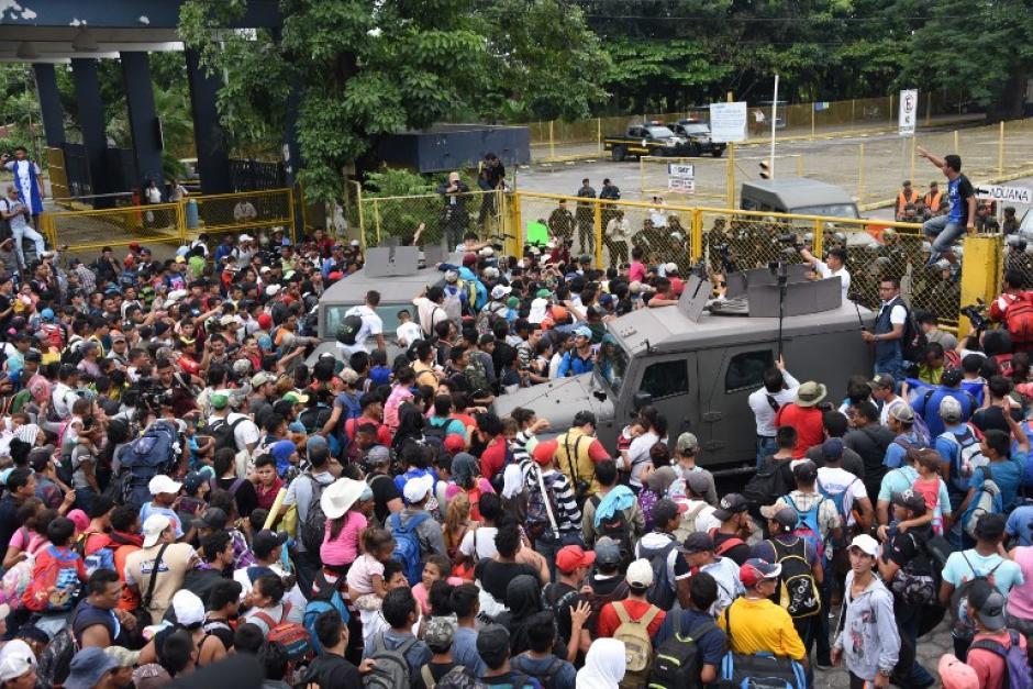 Gobierno de Guatemala pide a los migrantes que realicen sus caravanas de forma ordenada. (Foto archivo Soy502)