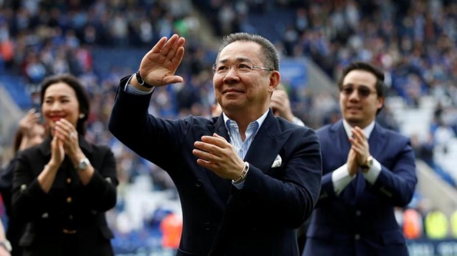 Vichai Srivaddhanaprabha alcanzó un título de Premier League con el Leicester City. (Foto: ABC.es)