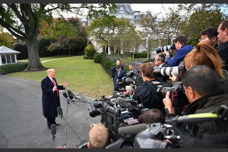 El presidente Donald Trump elev&oacute; el n&uacute;mero de militares que enviar&iacute;a a la frontera. (Foto: AFP)&nbsp;
