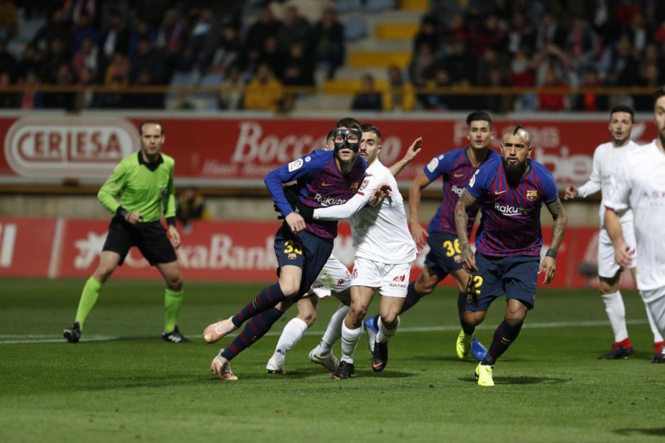 Cultural Leonesa vendió cara la derrota ante el Barcelona. (Foto: FC Barcelona)