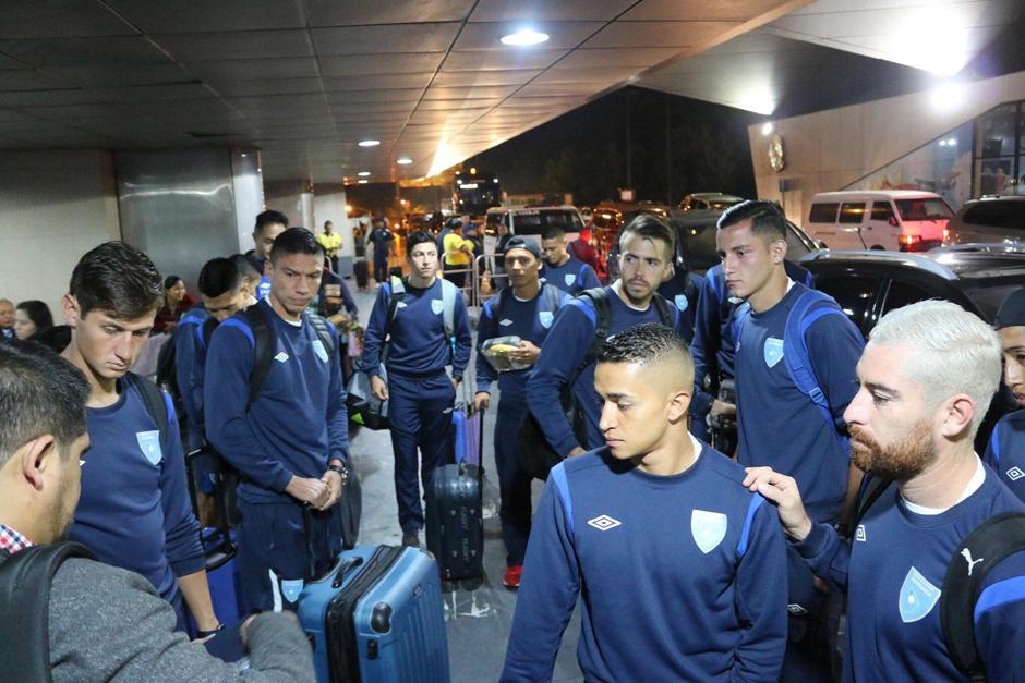 La Selecci&oacute;n de F&uacute;tbol de Guatemala viaj&oacute; a Los &Aacute;ngeles, California, donde enfrentar&aacute; a Argentina. (Foto: Fedefut)