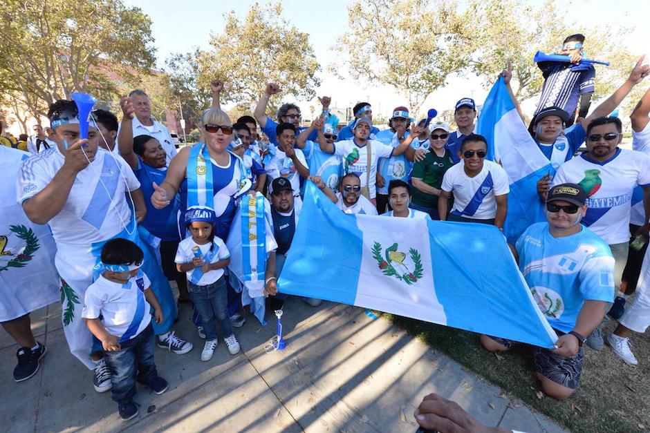 La afición de Guatemala respondió al llamado de la Selección en Estados Unidos. (Foto: Sergio Múñoz/Soy502)