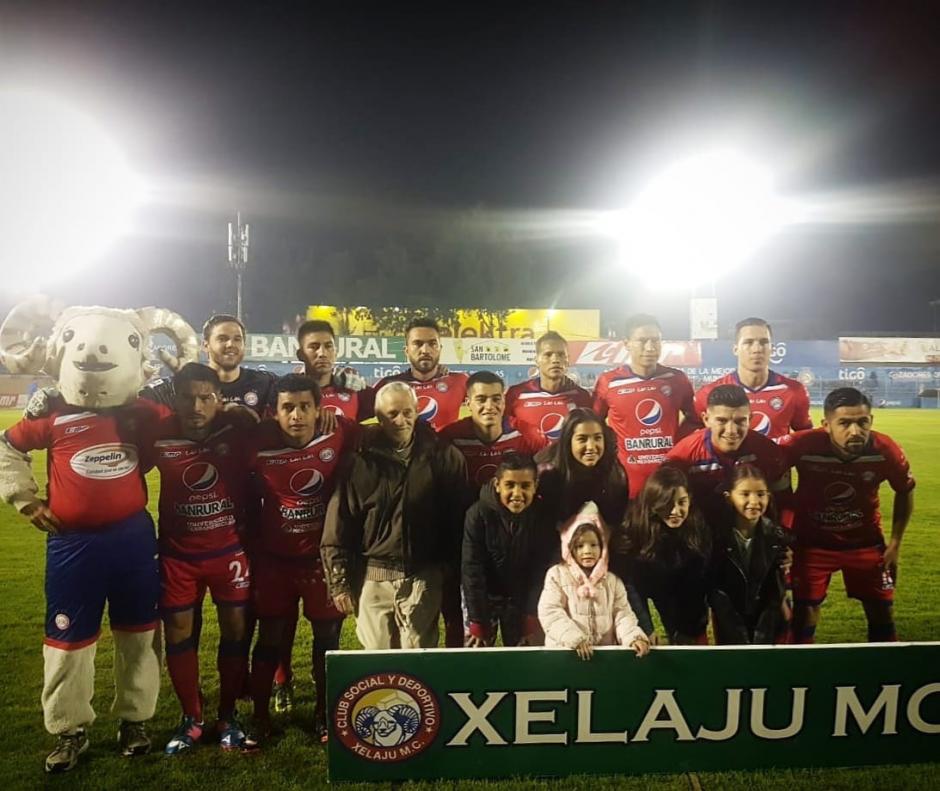 Equipo titular de Xelajú MC para enfrentar a Deportivo Petapa. (Foto: Xelajú MC)