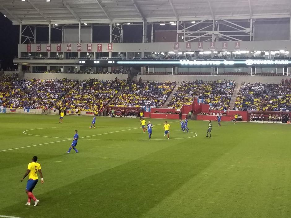 Guatemala no pudo contra Ecuador. (Foto: Ecuavisa)