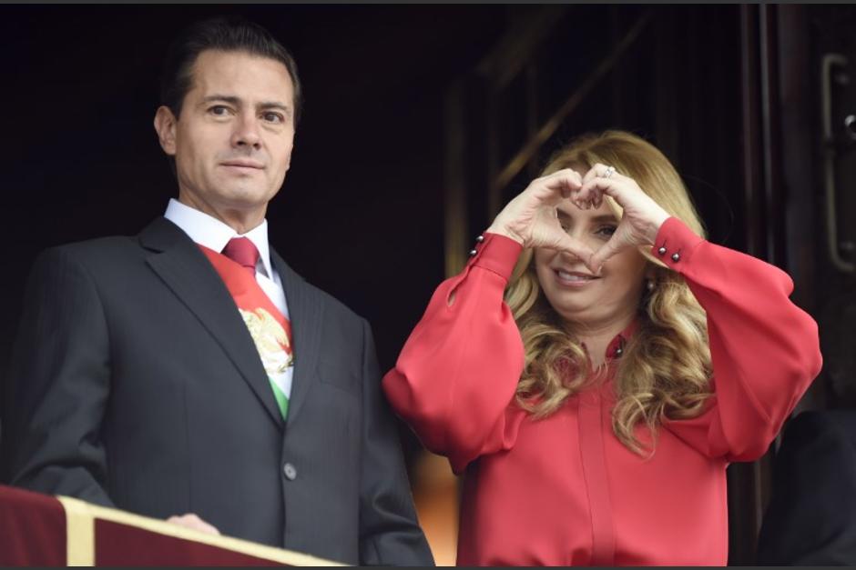 Enrique Pe&ntilde;a Nieto particip&oacute; en su &uacute;ltima celebraci&oacute;n de independencia como presidente de M&eacute;xico. (Foto: AFP)