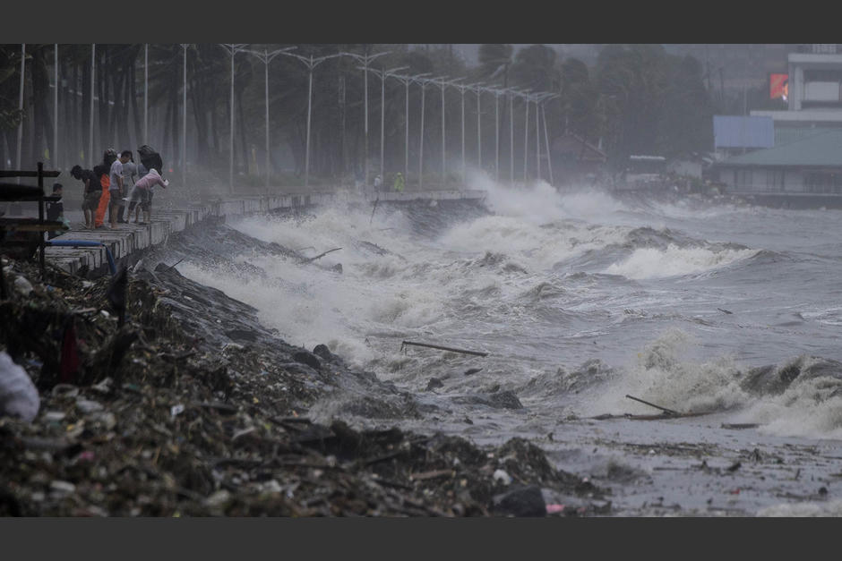 Mangkhut es considerado el tif&oacute;n m&aacute;s violento del a&ntilde;o. (Foto: AFP)