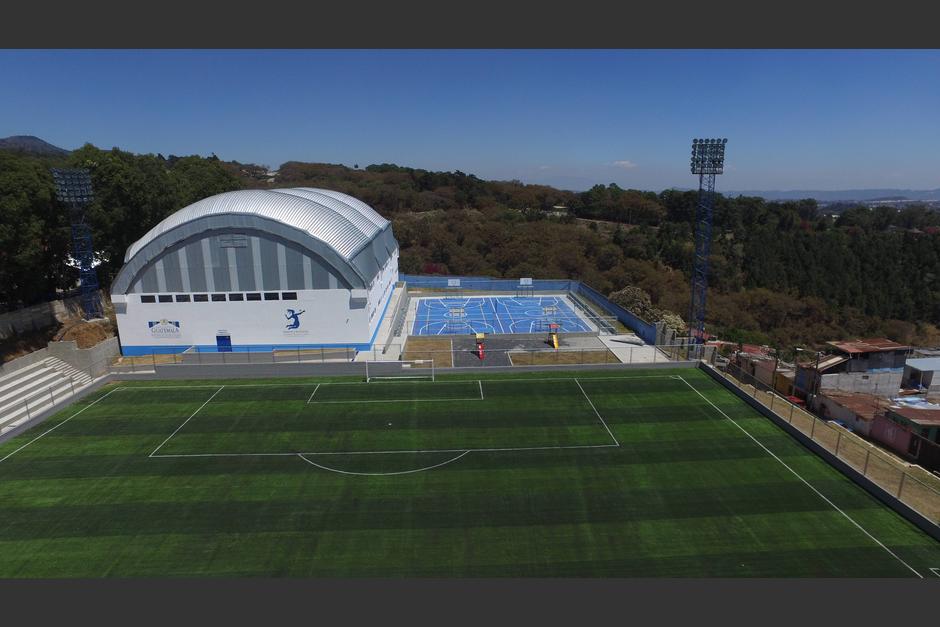 Luego de cuatro años, finalmente, Mixco tendrá su polideportivo. (Foto: Fredy Hernández/Soy502)