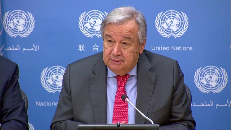 El Secretario General de la ONU, Antonio Guterres, respaldó de nuevo al titular de la CICIG. (Foto: ONU)&nbsp;