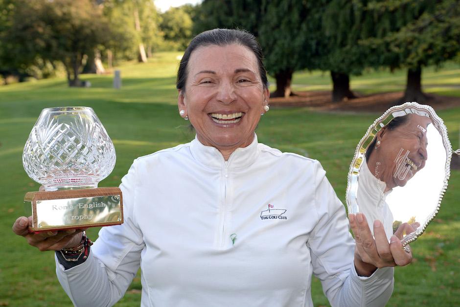 Con 70 a&ntilde;os de edad, Beatriz Arenas se coron&oacute; campeona del torneo de golf Irish Senior Women&rsquo;s Open. (Foto:&nbsp;Asogolf Guatemala)