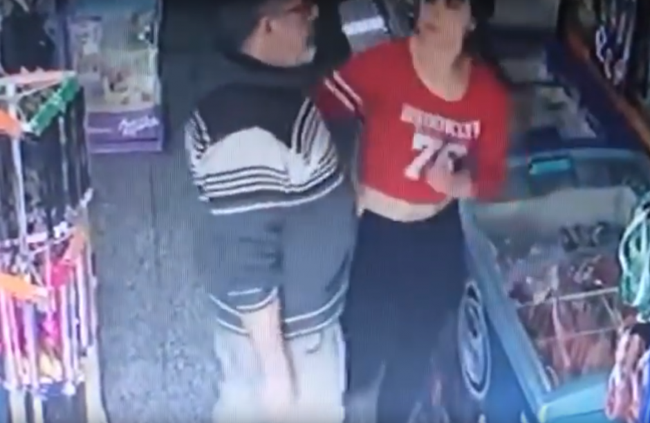 El acoso ocurrió en una tienda de Buenos Aires, Argentina. (Foto: captura de pantalla)