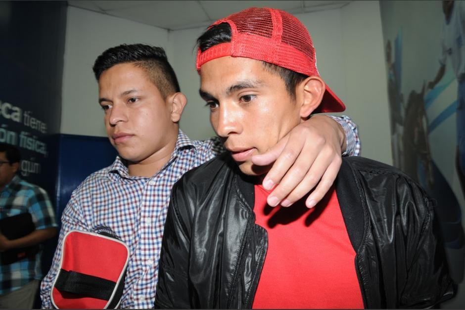 John Méndez el día que la Anado le notificó del resultado analítico adverso. (Foto: archivo/Soy502)