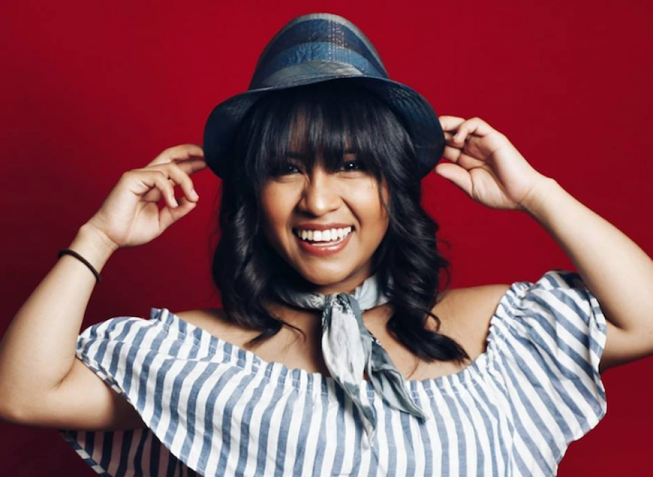 Paola est&aacute; lista para el concierto de esta noche en La Academia. (Foto: Paola Chuc)