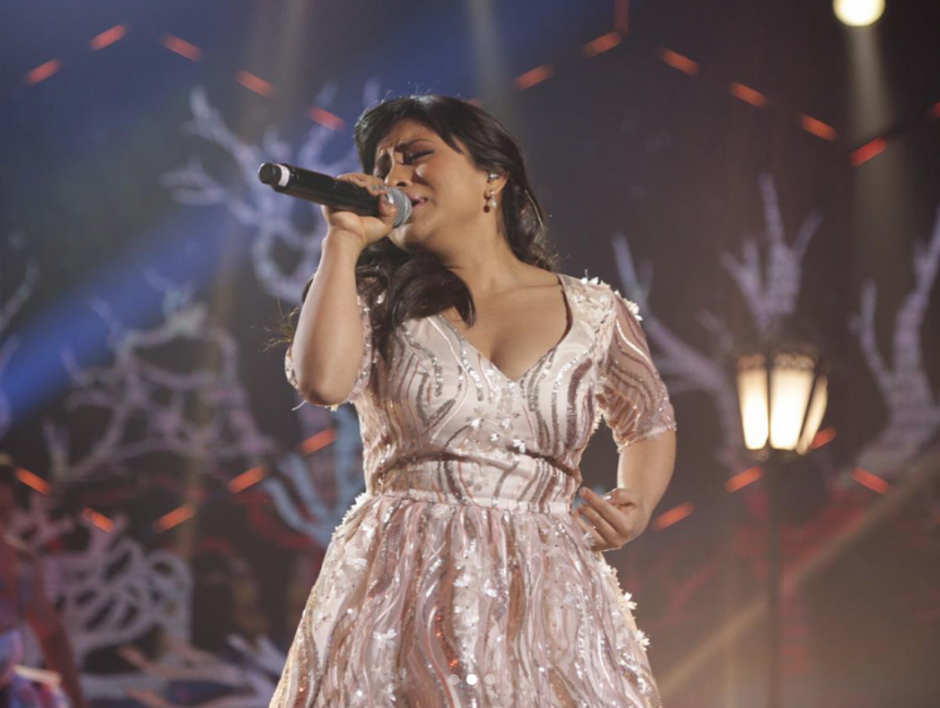 Paola cant&oacute; una canci&oacute;n de Ricardo Montaner. (Foto: Instagram/La Academia)&nbsp;