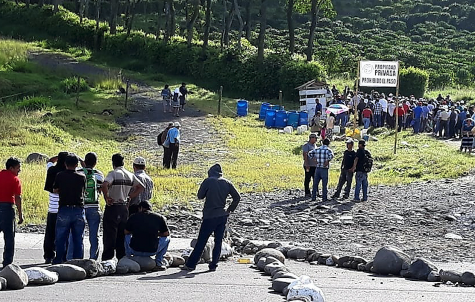 Al exs&iacute;ndico se le acusa de integrar una red que invade tierras para luego venderlas, la &uacute;ltima fue la Finca Miramar, ubicada en Colomba Costa Cuca, Quetzaltenango. (Foto: Noticiero El Vigilante)