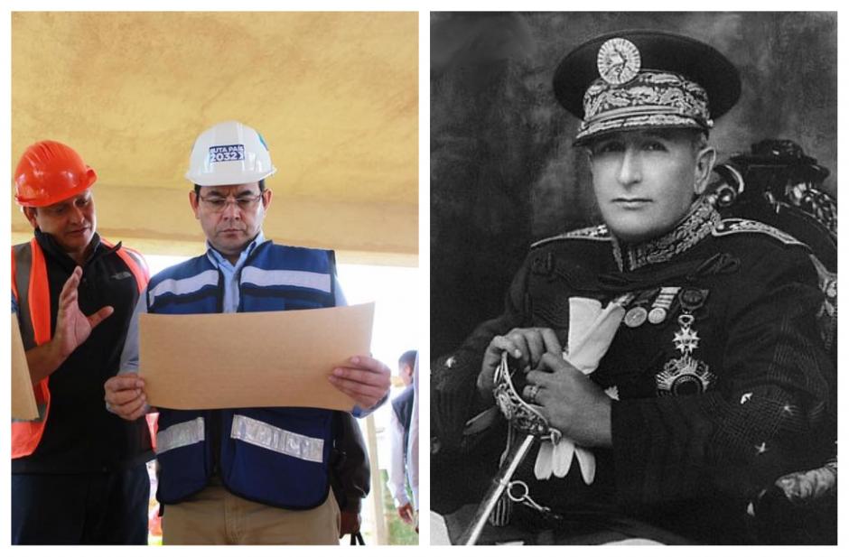 El ministro de Comunicaciones, Luis Benito, comparó al mandatario Jimmy Morales con el expresidente Jorge Ubico. (Foto: Soy502)