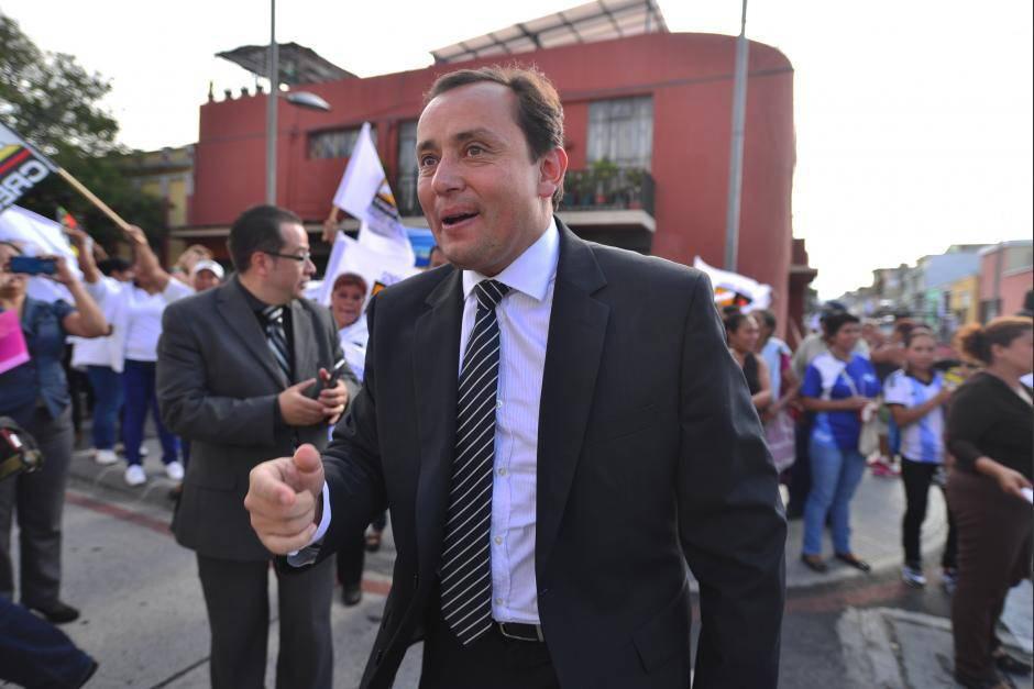 El baile del candidato a alcalde del partido CREO ha generado diversos comentarios en redes sociales. (Foto: Archivp/Soy502)