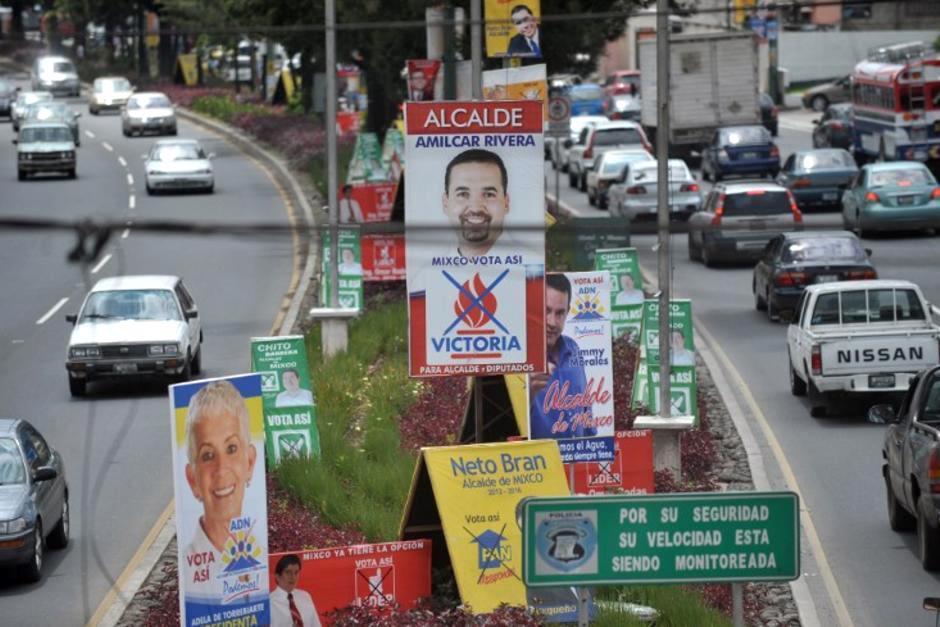 La propaganda electoral ha invadido las calles y las redes sociales. (Foto: Archivo/Soy502)