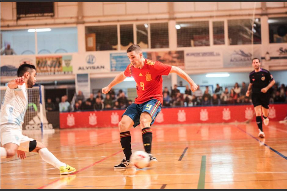 La Selección de Guatemala recibió 16 goles de España. (Foto: Sefutbol)