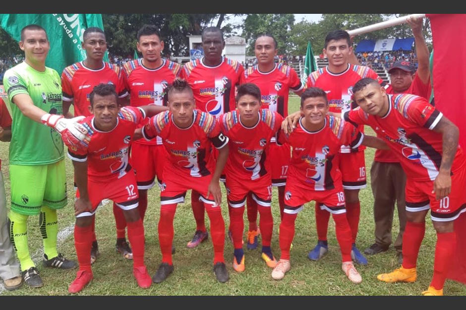 Alineación de Quiché FC para el partido ante Deportivo Reu. (Foto: Cortesía Horacio Campos)