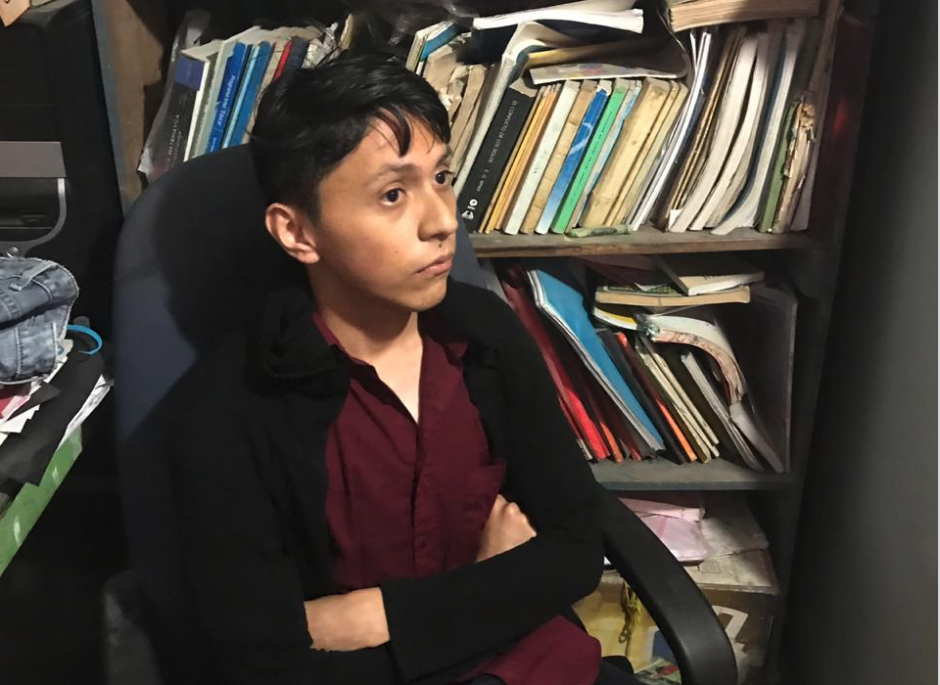 David Alejandro Pascual Argueta de 20 años es el youtuber capturado por pornografía infantil. (Foto: cortesía)&nbsp;