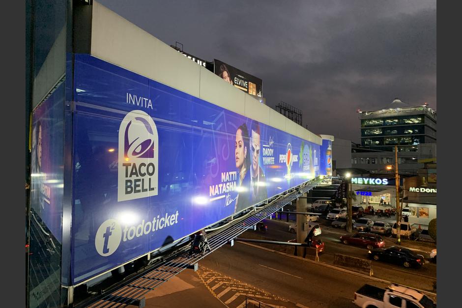 La pasarela de Zona Pradera fue el escenario perfecto para la Rocola Pepsi Cola: (Foto: Jorge Castillo/Soy502)