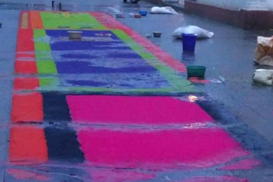 La lluvia sorprendi&oacute; a los artesanos en San Crist&oacute;bal Verapaz y Cob&aacute;n. (Foto: &Uacute;nete San Crist&oacute;bal Verapaz)