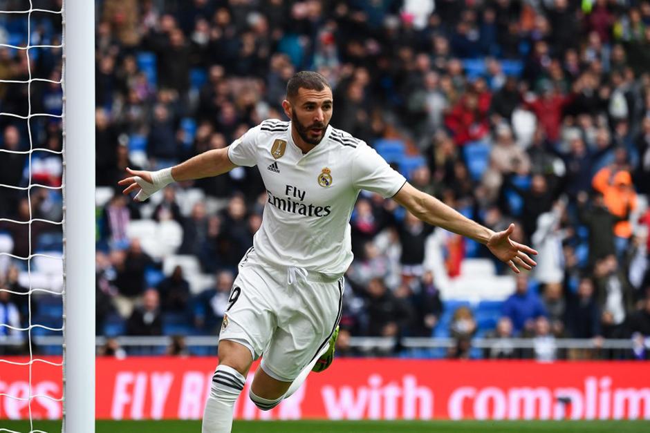 Benzema marc&oacute; tres golazos y el Real Madrid venci&oacute; al Bilbao. (Foto: AFP)