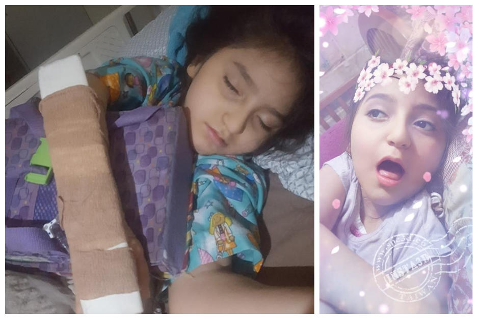 El nombre Abi significa "la luchadora" y en efecto, esta nena no hace m&aacute;s que luchar. (Foto:Facebook)