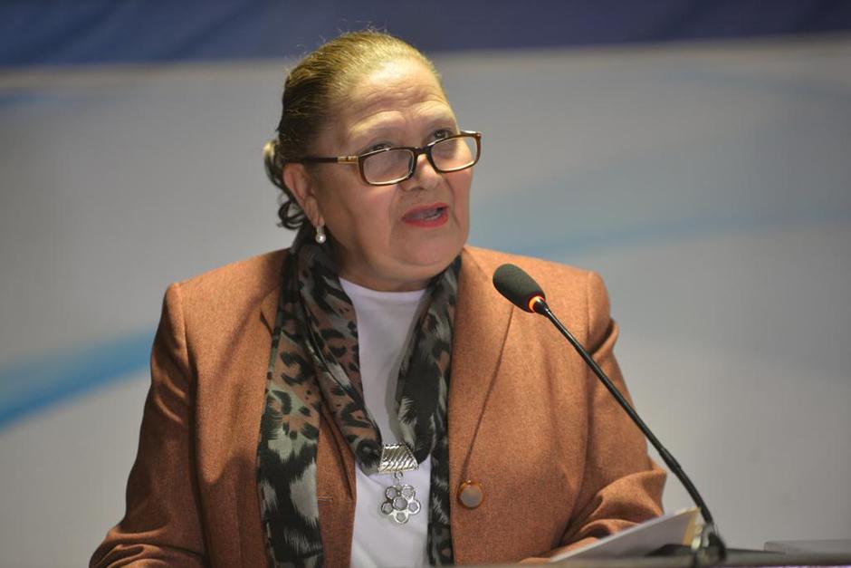 Consuelo Porras, jefa del MP, habl&oacute; sobre lo dicho por Thelma Aldana a la cadena internacional de noticias CNN. (Foto: Jes&uacute;s Alfonso/Soy02)