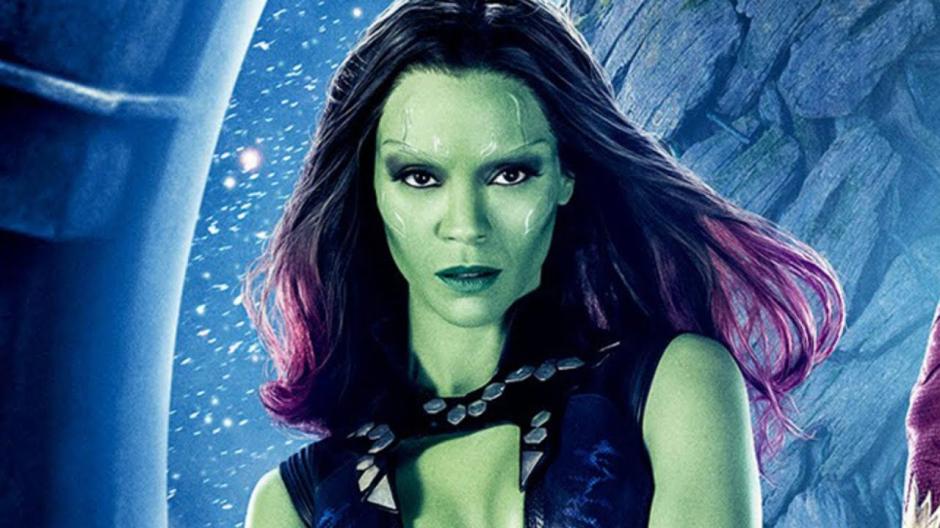 La actriz Zoe Salda&ntilde;a public&oacute; un video caracterizada de Gamora. (Foto: Diario Correo)&nbsp;
