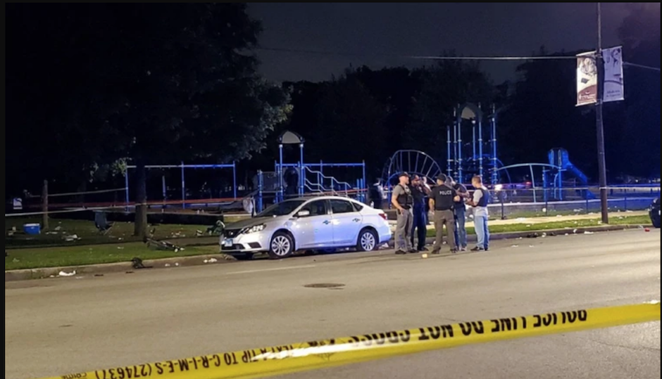 El tiroteo dej&oacute; al menos siete personas heridas. (Foto: Infobae)