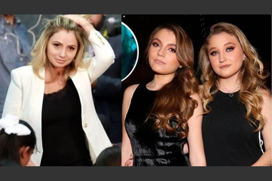 El Antes Y El Despues De Las Hijas De La Gaviota Sofia castro publico una fotografia de su mama angelica rivera, donde se le ve de lo mas sonriente: el antes y el despues de las hijas de