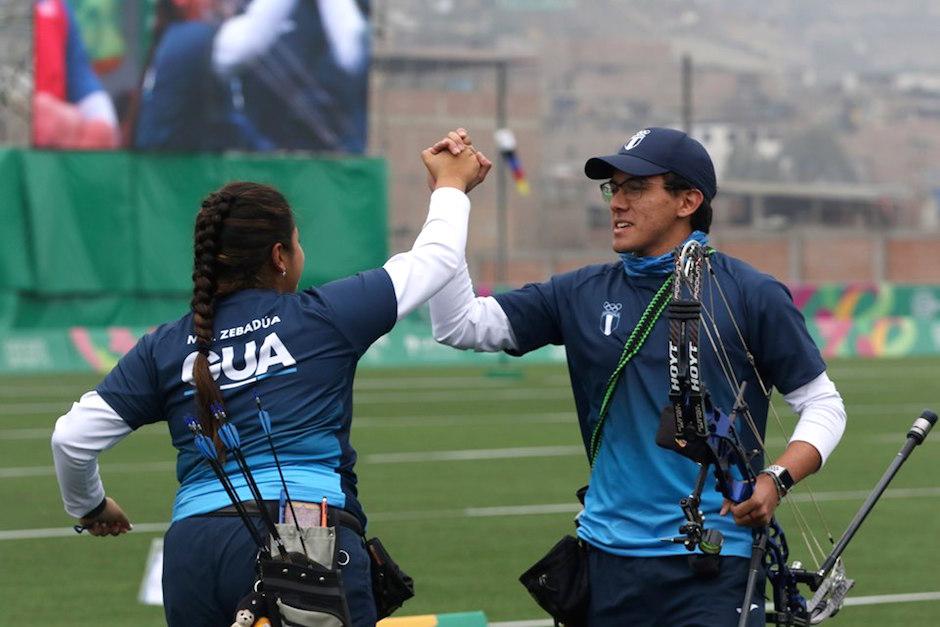 Mar&iacute;a Jos&eacute; Zebadua y Marcelo del Cid le dan a Guatemala una medalla m&aacute;s en Lima 2019. (Foto: COG)