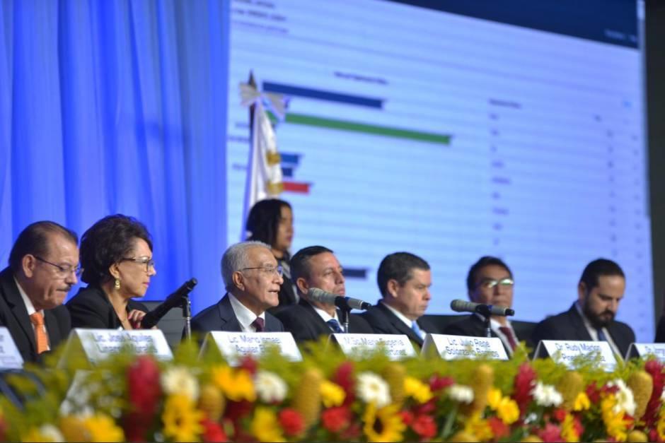 Los magistrados del TSE dieron una conferencia de prensa este sábado (Foto: Archivo/Soy502)